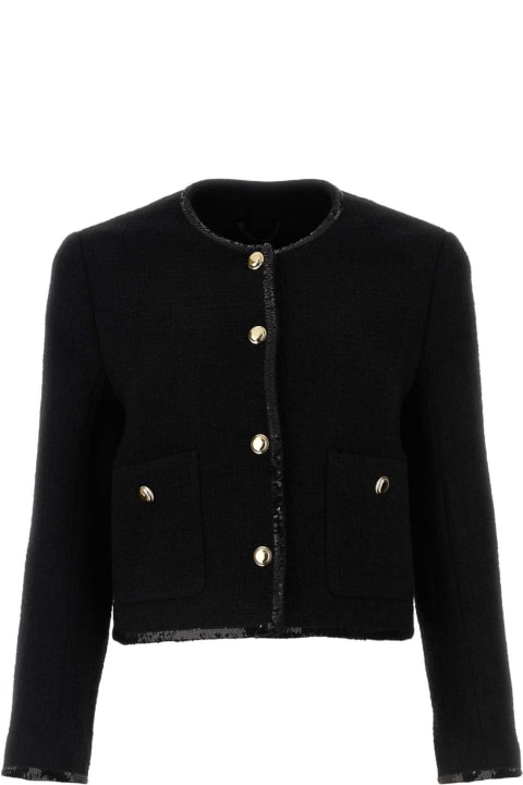 Miu Miu Sale for Women Miu Miu Black Tweed Blazer