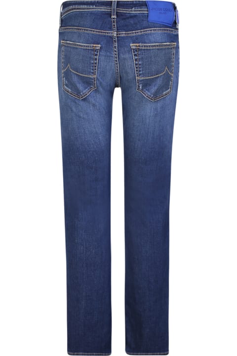 メンズ Jacob Cohenのウェア Jacob Cohen Slim Cut Blue Jeans