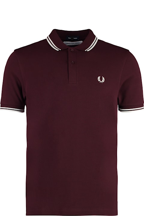 Homeware Comme des Garçons Shirt Comme Des Garçons Shirt X Fred Perry - Cotton-piqué Polo Shirt
