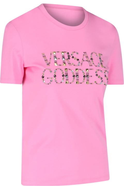 Homeware Versace Logo 
goddes
 T-shirt