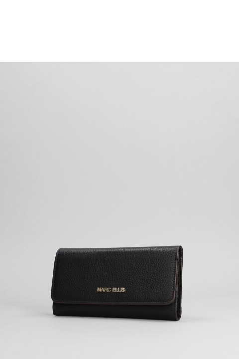 Marc Ellis Wallets for Women Marc Ellis Ariel Wallet In Black Faux Leather