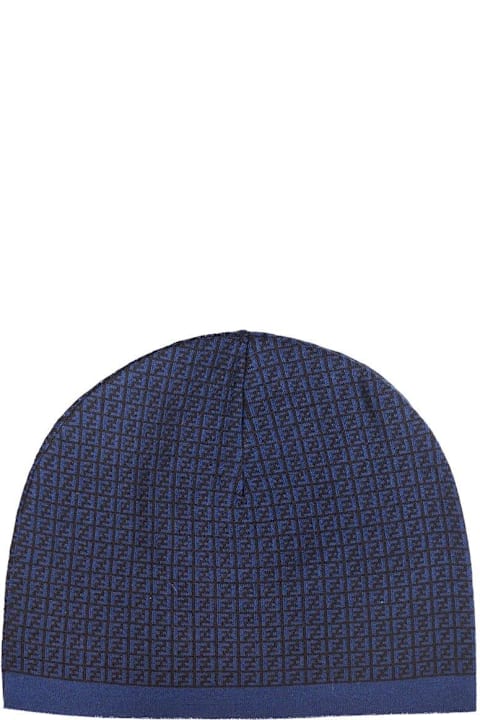 Homeware Fendi Allover Ff Motif Beanie
