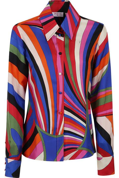 Fashion for Women Pucci L.s. Shirt - Silk Twill