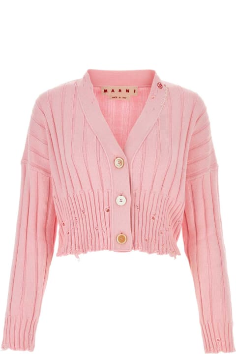 Fashion for Women Marni Pink Cotton Cardigan