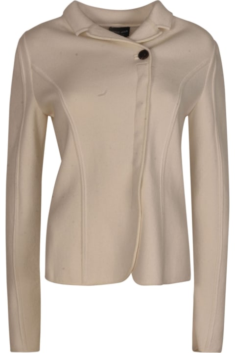 Giorgio Armani Coats & Jackets for Women Giorgio Armani Wrap Buttoned Jacket