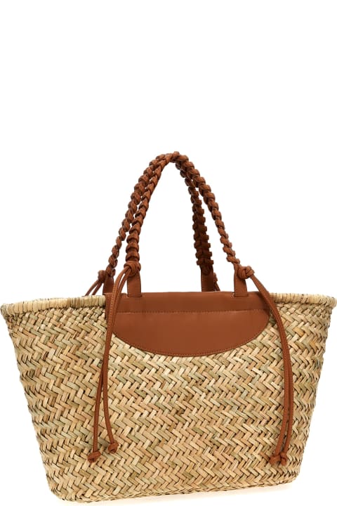 TwinSet Totes for Women TwinSet Raffia Shopping Bag