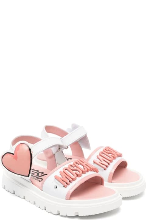 Moschino Shoes for Girls Moschino Sandals With Logo