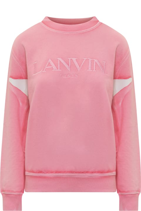 Fleeces & Tracksuits for Women Lanvin Overprinted Sweatshirt