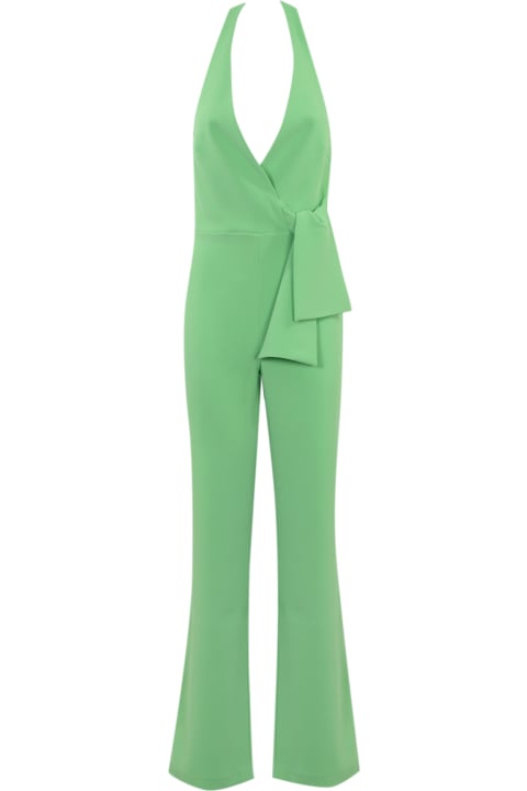 Pinko Jumpsuits for Women Pinko Extrady Jumpsuit With Halter Neck
