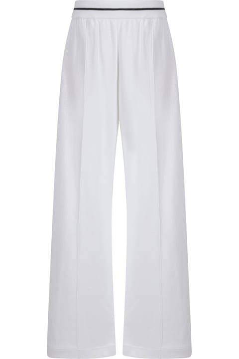 Brunello Cucinelli Pants & Shorts for Women Brunello Cucinelli High-waist Pleated Trousers