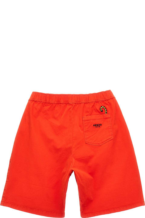 Kenzo Kids for Women Kenzo Kids Embroidered Bermuda Shorts