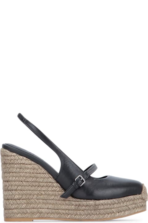Brunello Cucinelli Sandals for Women Brunello Cucinelli Pair Of Sandals With Heels