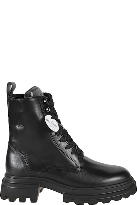 Hogan for Women Hogan H674 Combat Boots