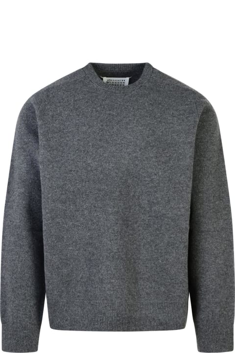 Maison Margiela for Men Maison Margiela Grey Wool Sweater
