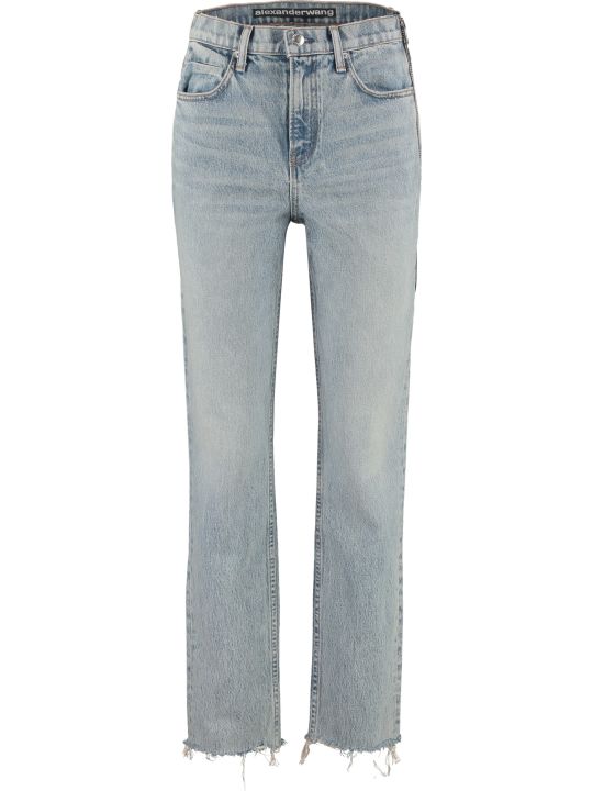 alexander wang cult zip jeans