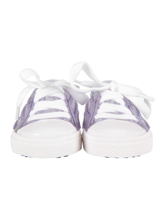 melissa clear tennis shoes