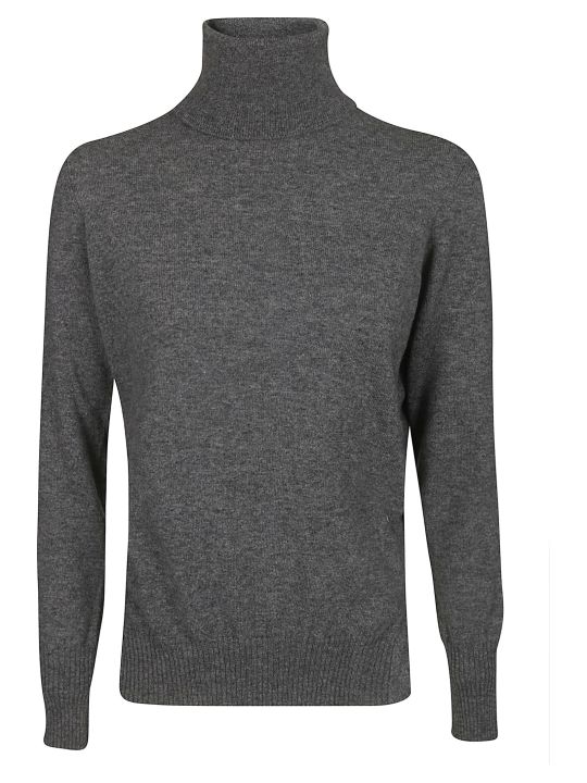 Zanone Zanone Knitted Sweater - Grey - 11011930 | italist