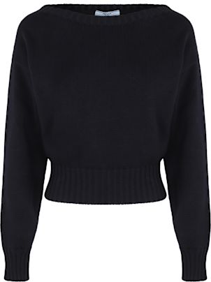 トップス 90s prada cashmere knit (46) black PRADA Sweaters for Women for sale | eBay