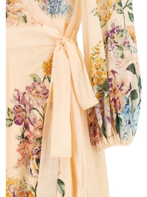 Zimmermann 'halliday Wrap Midi' Dress | italist