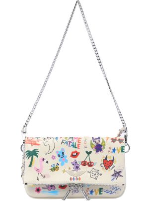 ZADIG & VOLTAIRE Humberto Cruzイラスト入りバッグ Rock Nano Humberto Cruz Crossbody - Zadig & Voltaire