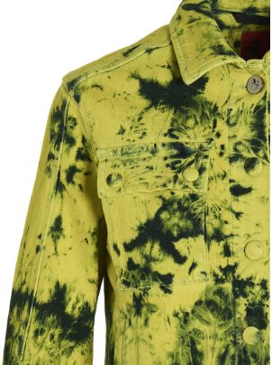 ジャケット Ferrari Tie-dye denim jacket Ferrari Tie-dye Denim Jacket | italist