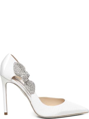 サンダル・ミュール AQUAZZURA FW25 CRYSTAL HOOD SLING BACK 50 (CYPMIDL0 SAT000) Aquazzura Shoes for Women