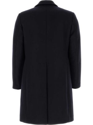 【関税&送料込】Prada Black Wool Blend Coat Prada Black Wool Blend Coat | italist