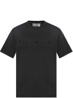 VERSACE JEANS COUTURE ネイビー Tシャツ XS VERSACE JEANS COUTURE (ヴェルサーチェ ジーンズ クチュール