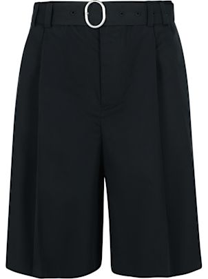 JIL SANDER Duck Trousers サイズ44 BLK Jil Sander Pants for Men