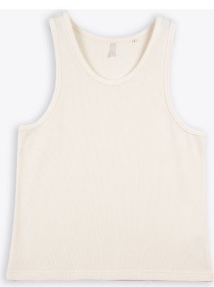 Sunflower Mesh Tank Top Off White Cotton Mesh Tank Top - Mesh Tank