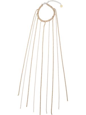 ネックレス・ペンダント SILVIA GNECCHI SS25 BANDITE NECKLACE (002 GOLD) Silvia Gnecchi 'bandite' Gold-colored Necklace With Chain