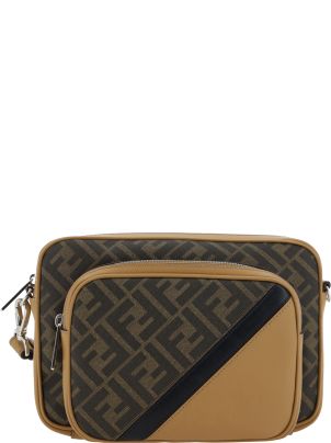 Men's Fendi Shadow Diagonal Clutch by Fendi