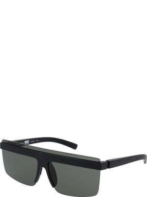 サングラス Mykita SS25 Unisex SUNGLASSES (MMCIRCLE002 301 BLACK) Mykita Mmcircle002 Sunglasses In 301 Md1 Pitch Black | Dyg