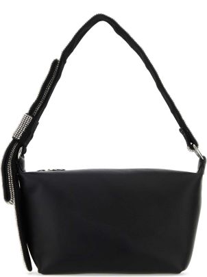 トートバッグ KARA FW23 Black nappa leather handbag (HB275H2119 BLKWHT) Kara Black Nappa Leather Shoulder Bag | italist