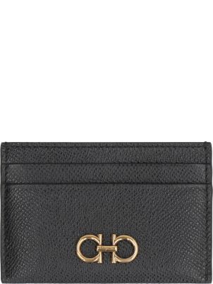 Ferragamo Gancini Leather Card Holder | italist Ferragamo Gancini Leather Card Holder | italist