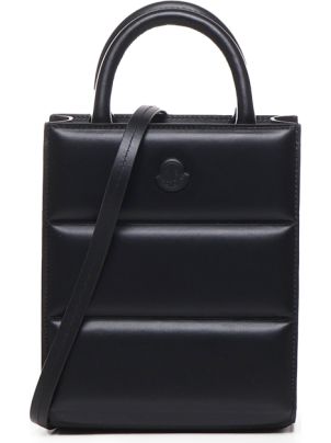 Moncler Leather Doudoune Mini Tote Bag | italist