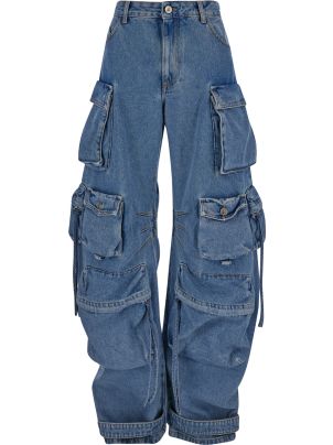 【関税込み】THE ATTICO Used effect jeans The Attico Cargo jeans The Attico