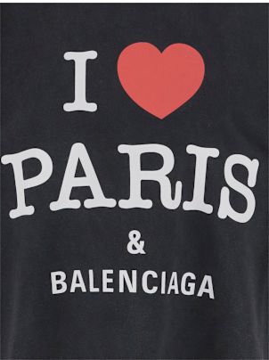 I Love Paris & Balenciaga Cropped T-shirt | italist, ALWAYS