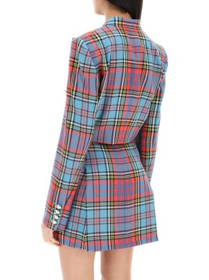 Vivienne Westwood Tartan Wool Cropped Blazer ブレザー 通販