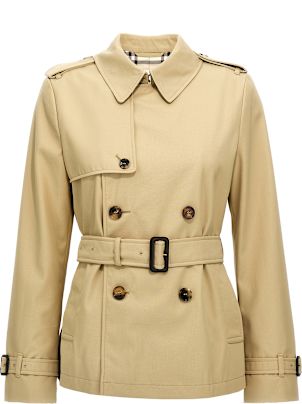 ジャケット BURBERRY TWILL SHORT TRENCH JACKET Burberry Short Trench Coat | italist