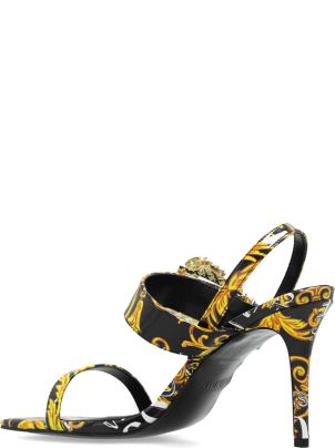 シューズ・サンダルその他 VERSACE JEANS Woman High heel shoes Black 77VA3S52ZS859 899 Versace Jeans Couture Outlet: High heel shoes woman - Black