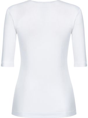 Fabiana Filippi White Cotton T-shirt | italist