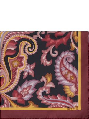 スカーフ ETRO SS25 PRINTED SILK FOULARD (WAYA0001 AQ160X0885) ETRO SS25 PRINTED SILK FOULARD (WAYA0001 AQ160X0885) (ETRO