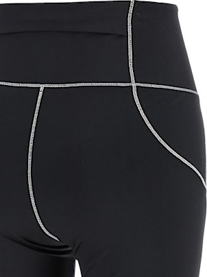 Moncler Grenoble Logo Patch Leggings | italist