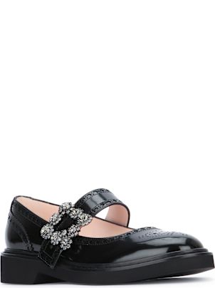 ◆Roger Vivier◆Viv' Rangers Flower メリージェーンフラット◆ ◇Roger Vivier◇Viv' Rangers Flower メリージェーンフラット