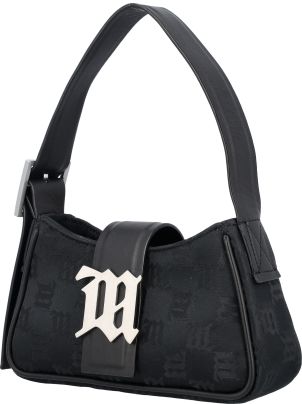 MISBHV 241W305MALIBUBLU 関税送料込 MISBHV Nylon Monogram Small Shoulder Bag | italist
