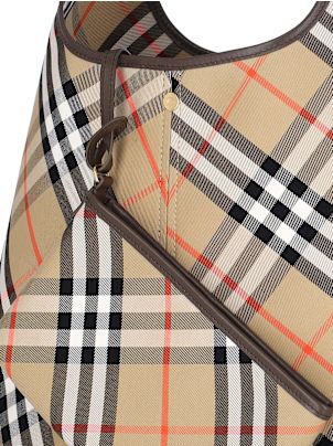 Burberry 'check' Large Shoulder Bag | italist