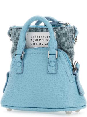 Maison Margiela Light Blue Leather And Fabric 5ac Classique