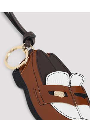 【送料&関税込】Miu Miu Penny Keychain Miu Miu Penny Keychain | italist