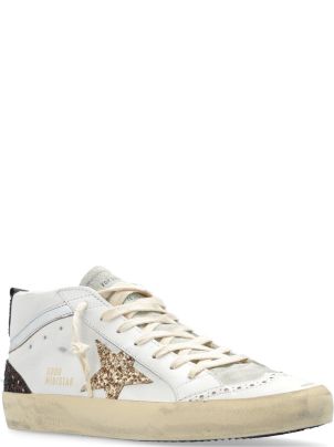 【送料&関税込】Golden  Star Glittered Lace-up Sneakers Clare Gold Glitter Star Lace-up Sneakers | Jane.com